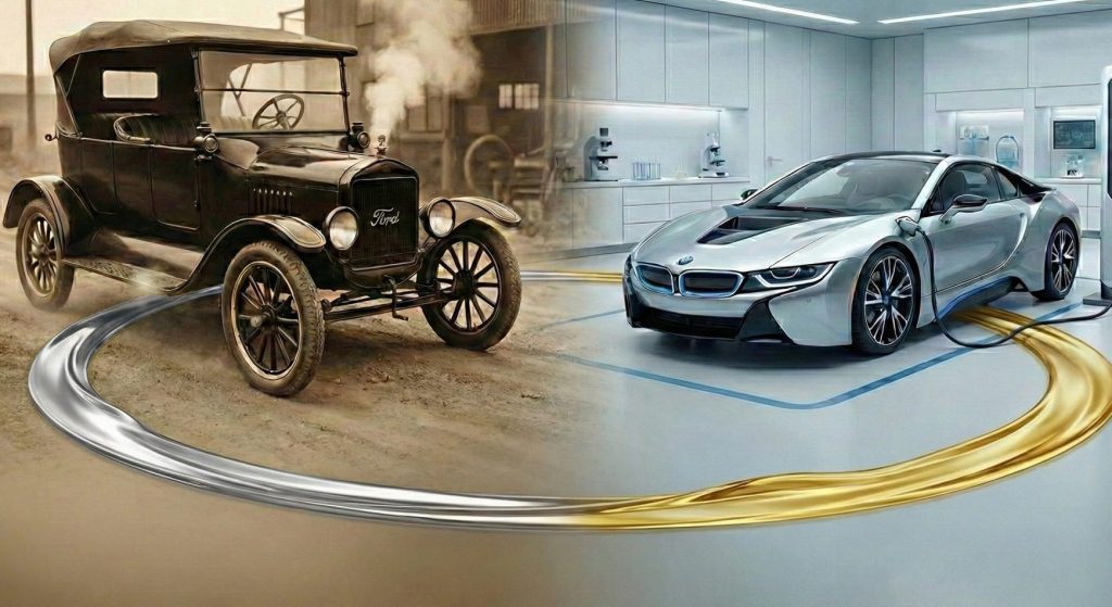 Do Ford T aos veículos elétricos: a evolução silenciosa dos lubrificantes na revolução da mobilidade 
